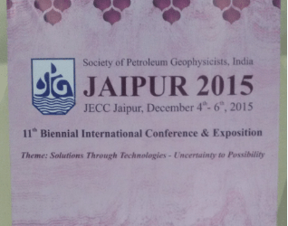 GEObit in India Jaipur, SPG 2015