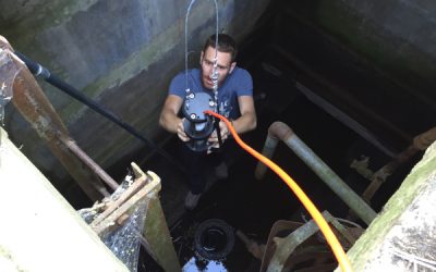 Successful site noise test for induced seismicity project