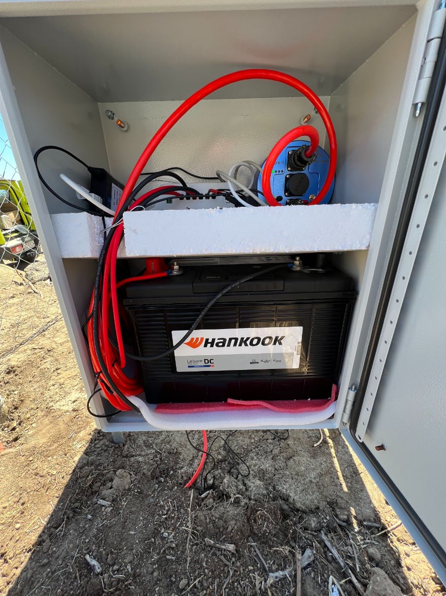 Seismic station equipment Seismic station equipment