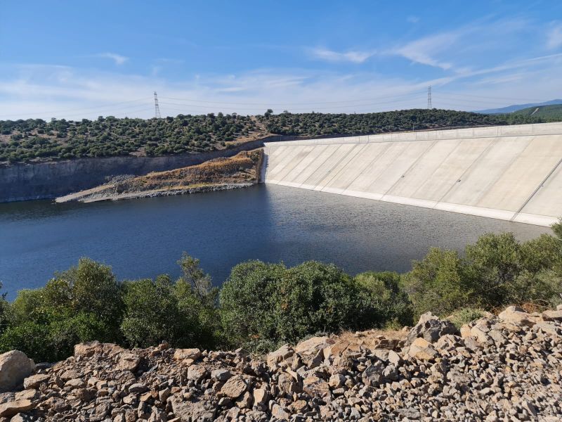 The dam
